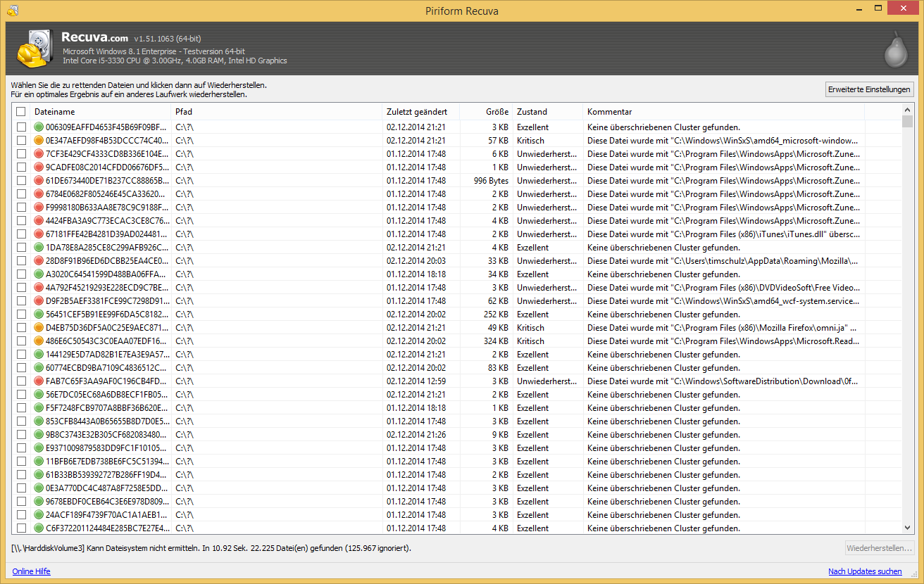 Recuva article preview — recuva main window